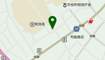 理容タカミの地図画像