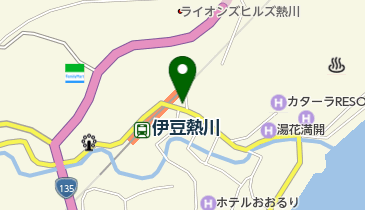 有限会社甲子苑名産店の地図画像