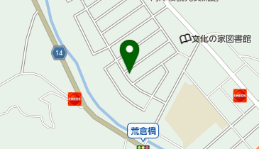 川波の地図画像