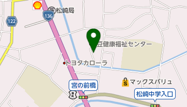 ヘアーサロンシャンプーの地図画像