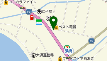 介護相談センターの地図画像