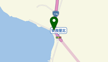 安良里マリンの地図画像