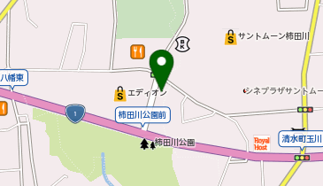 献血ルーム・柿田川の地図画像