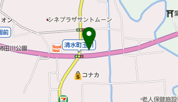 オートベル三島店の地図画像