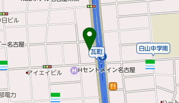花MiYABi本店の地図画像