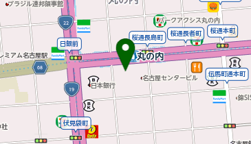 丸紅エネルギー株式会社中部支店の地図画像