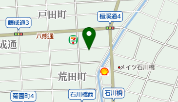 コスモス調剤薬局 石川橋店の地図画像