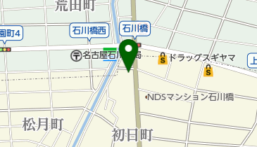 ジュエリーアンドーム石川橋の地図画像