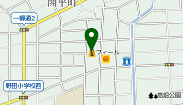 あかのれん 八田店の地図画像