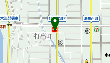 田辺漆工芸の地図画像