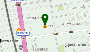 デリカスイト アピタ名古屋南店の地図画像