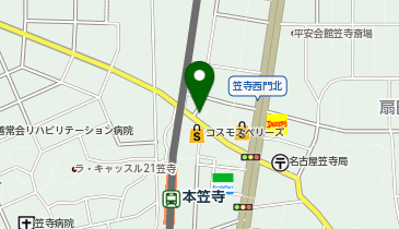 ナイトウ時計店の地図画像