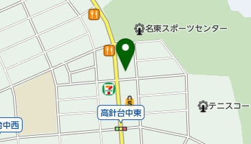 サンレジャン株式会社名東極楽店の地図画像