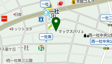 有限会社白英舎 マックスバリュ 一社店の地図画像