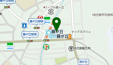 カネトク藤が丘店の地図画像