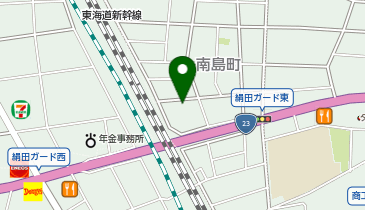 株式会社山田の地図画像