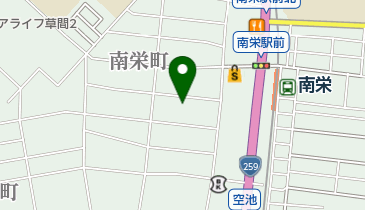 有限会社福村工業所 夜間用の地図画像