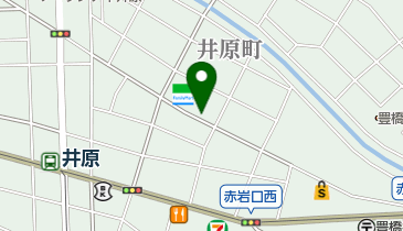 新生ファーマシーの地図画像