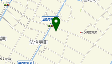 メナード化粧品法性寺販社の地図画像