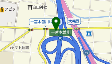 きそがわペットクリニックの地図画像