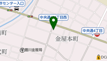 有限会社中央モータースの地図画像