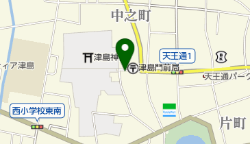 角政土産物店の地図画像