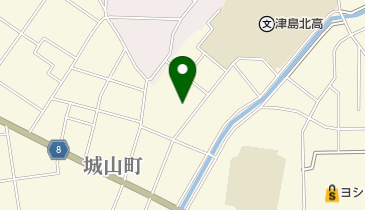 津島市役所 又吉配水場の地図画像