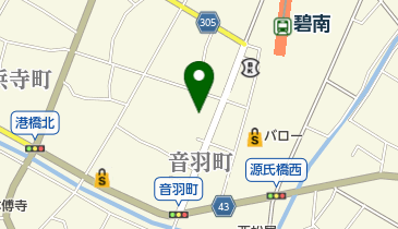 大浜中区区民館の地図画像