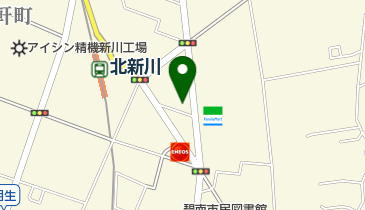 がらんどう碧南店の地図画像