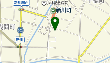 イタクラ理容の地図画像