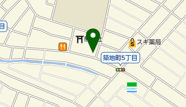 三休接骨院の地図画像