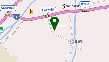 足助観光協会の地図画像