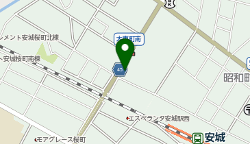 学生服の三愛の地図画像