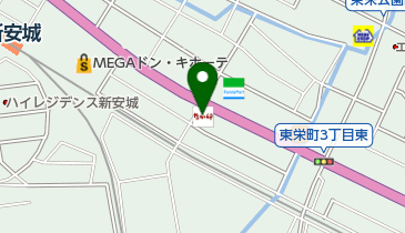 タートル安城店の地図画像