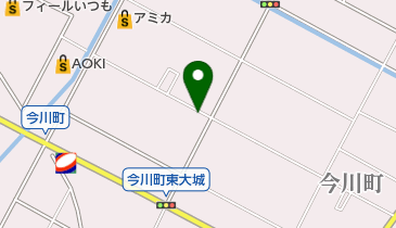 石のおかだやの地図画像