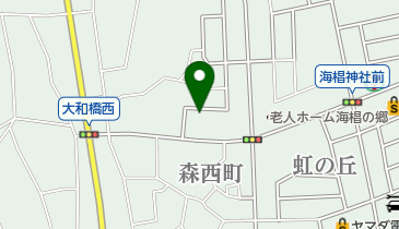 ヘアーサロン・カキタの地図画像