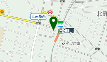 ECC外語学院江南校の地図画像