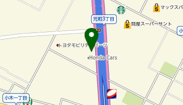 中古市場零式小牧店の地図画像