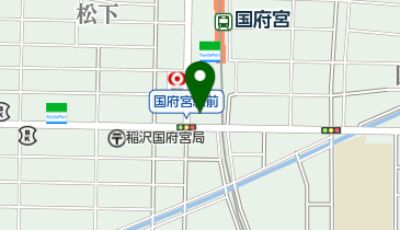 ECC外語学院国府宮校の地図画像