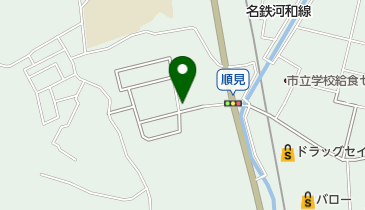 癒しサロンパールの地図画像