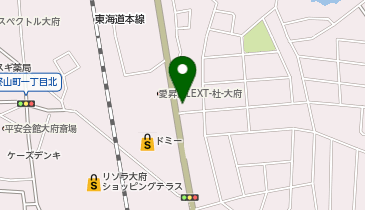 ポーラザビューティ 大府店の地図画像