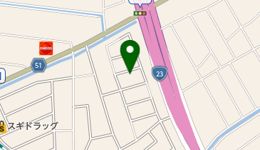 タナカダンススクールの地図画像