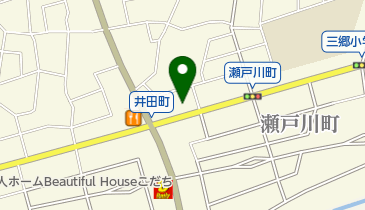 かわせ動物病院の地図画像