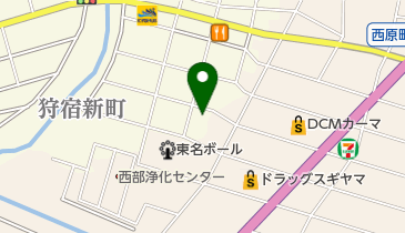 株式会社シーエル化工配送センターの地図画像