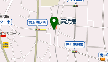 名鉄協商高浜港駐輪場の地図画像