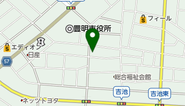 フクオカ靴店の地図画像