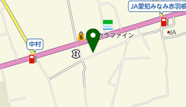 指圧マッサージなかがみの地図画像