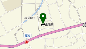 正法院の地図画像