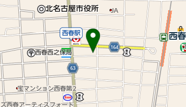 北名古屋どうぶつ病院の地図画像