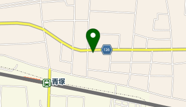 カープロデュースアイベックスの地図画像